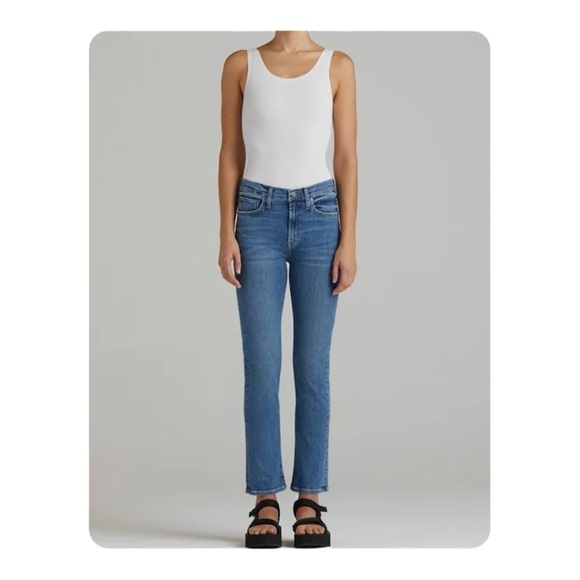 EDWIN Elin Slim Straight Leg Jeans in Boardwalk NWT - Picture 1 of 9
